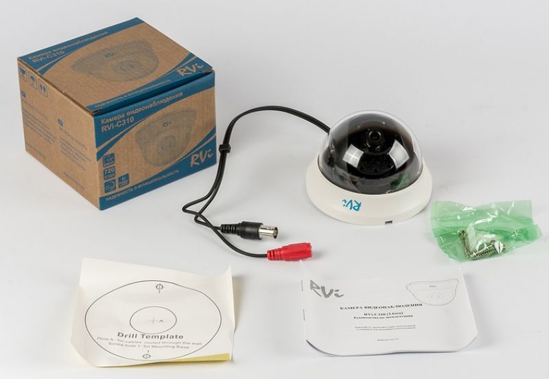 Купольная камера видеонаблюдения RVi-C310