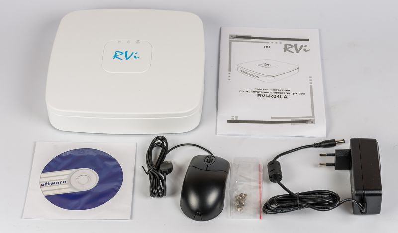 Цифровой видеоригестатор (4-х канальный) RVi-R04LA WHITE